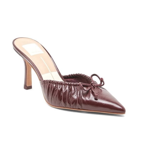 Dolce Vita Shoes - *NEW* Dolce Vita Kairi Cranberry Crinkle Patent Sandal Heels